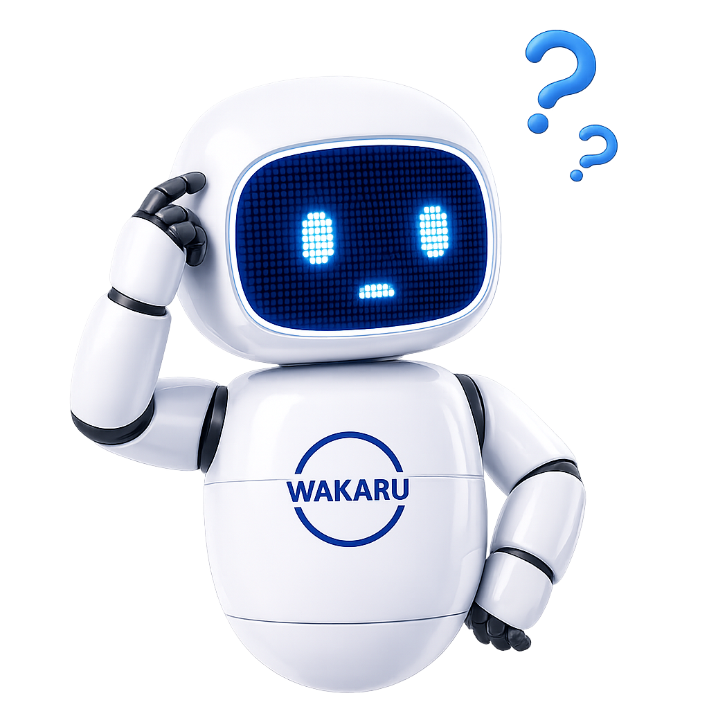 ハルシネーションの理由に悩むWAKARUロボット